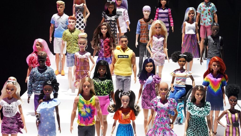 mattel barbie doll line up