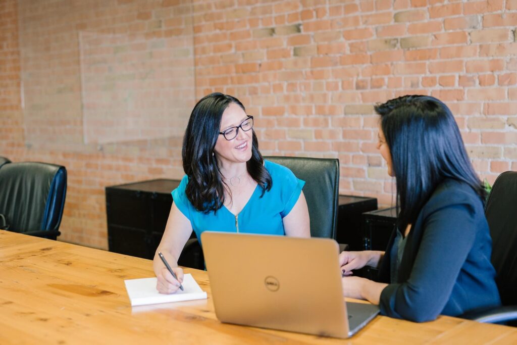 image of an interview for passport renewal