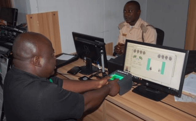 Image of Nigeria passport processing centre