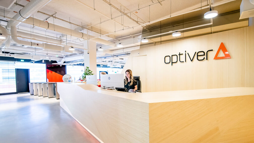 Image of a hospitality specialist at Optiver