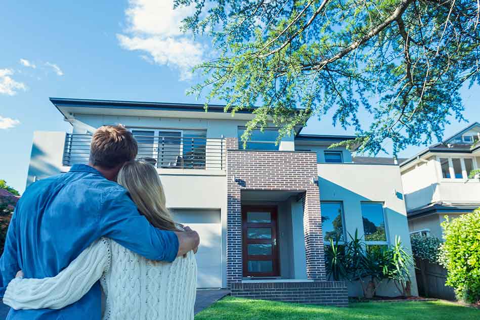 Image of a couple who just bought properties for sale in spain