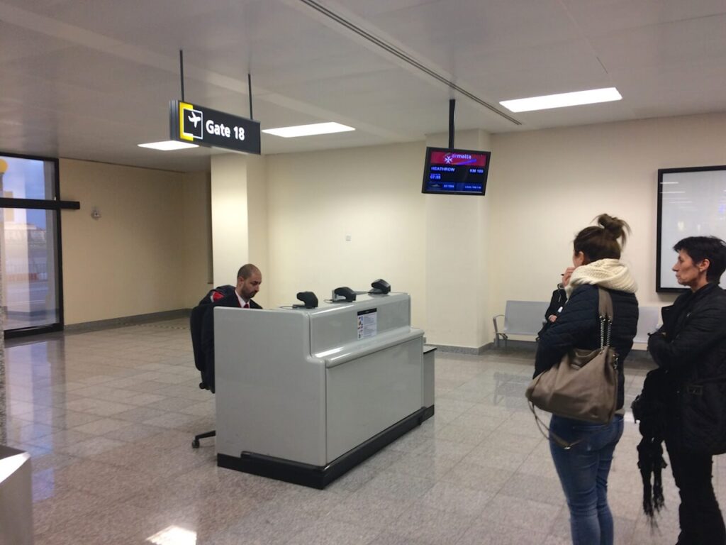 Image of malta immigration officers working