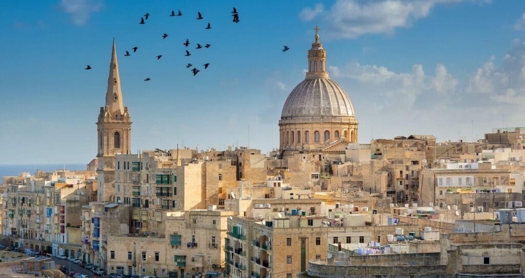 Image of the island of malta