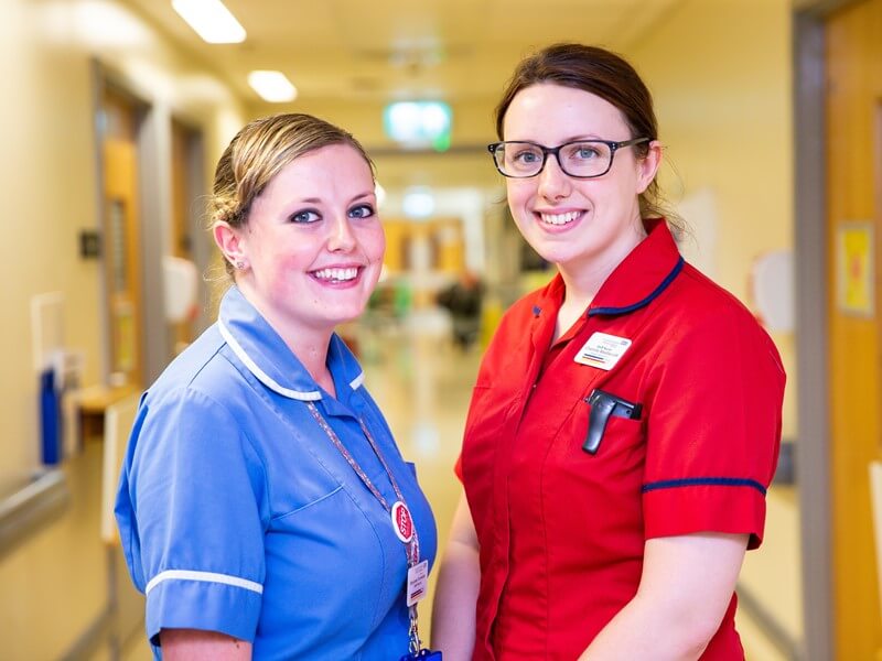 Image of 2 nurses in the UK