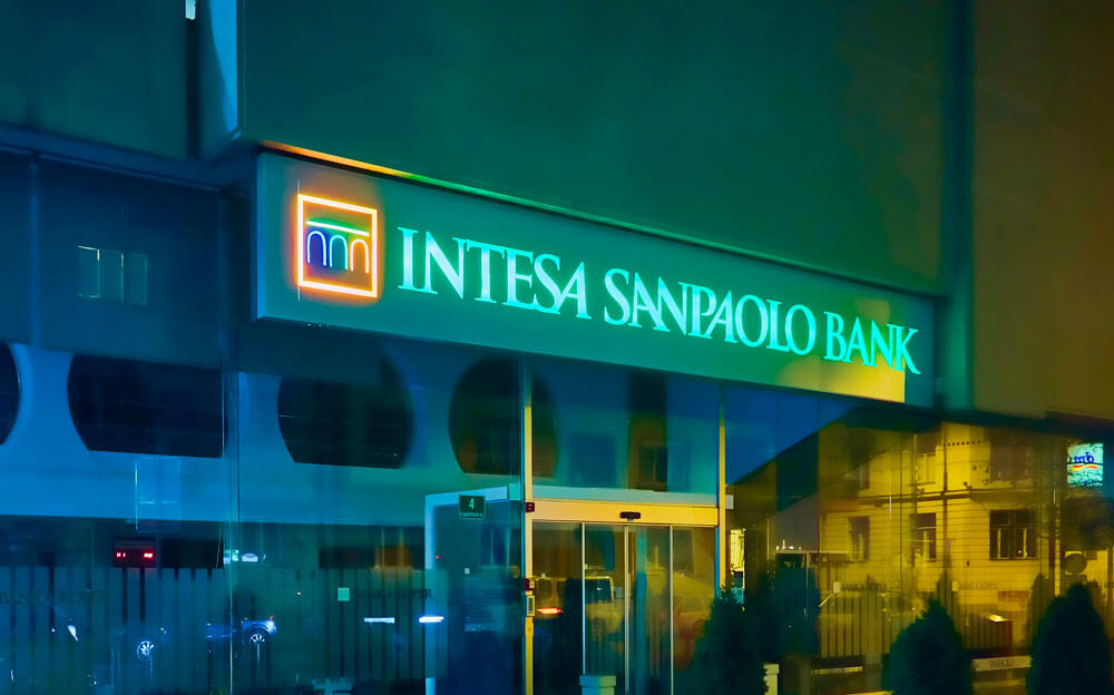 One of of Intesa Sanpaolo's branches around the world