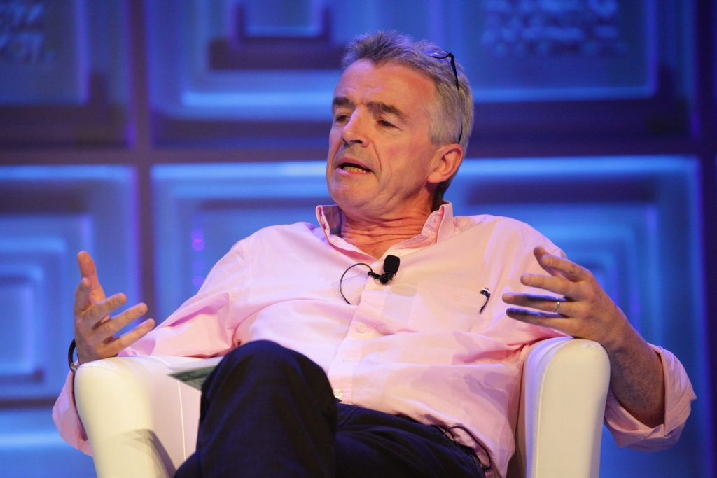 Michael O’Leary CEO of Ryanair