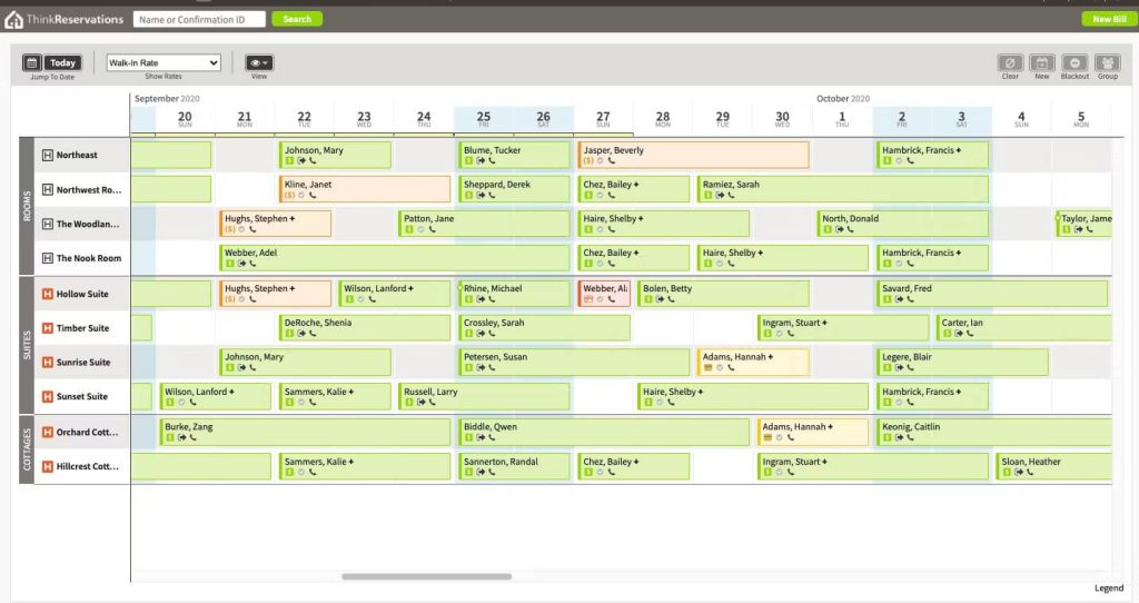 Thinkreservations hotel booking system