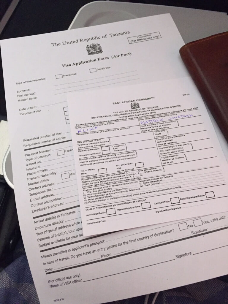 visa requirement for tanzania