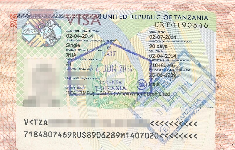 tanzania visa