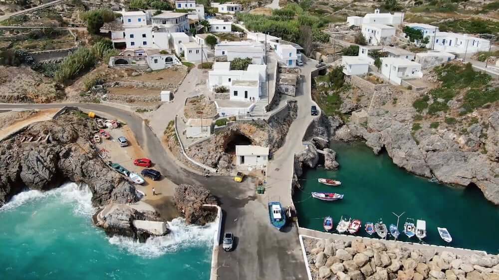 Image of Antikythera an island sponsoring people moving to Greece