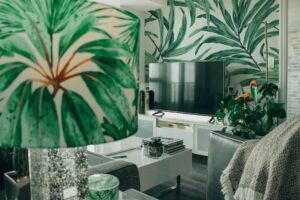 Ecofriendly green minimalist U.S home décor style